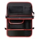 thumbnail image 1 of Asiento Trasero Organizador De Coche Bolsa De Almacenamiento Bolsillo De Almacenamiento Kick Mat Soporte Para Tableta Negro Rojo, 1 of 5