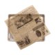thumbnail image 3 of Forro alimentario GET 30 cm marrón de papel periódico – paquete de 1000 unidades, 3 of 4