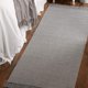 thumbnail image 5 of Alfombra de pasillo DII de algodón acanalado reversible 76 x 183 cm gris, 5 of 7