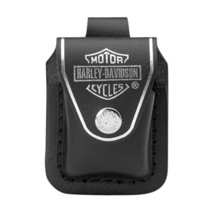 Estuche Zippo Hdpbk Harley-Davidson Black Leather