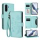 thumbnail image 1 of Funda Cartera Mariposa para [Samsung Galaxy A26] con Soporte y Cremallera Verde menta, 1 of 6
