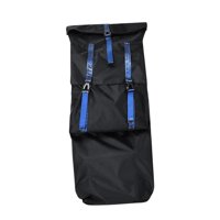 Ioensy - Bolsa Para Monopatín Mochila Estuche De Transporte Para Tabla De Surf Portador De Tabla De Surf Correa Azul Plegable