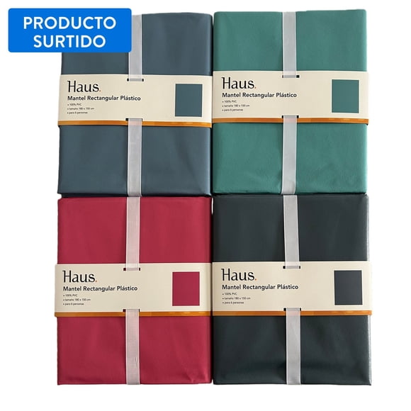 Mantel 150cm 100% pvc, producto surtido 1 un