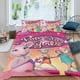 thumbnail image 2 of Angelina Bailarina Conjunto de sábanas temático, trío de piezas, cómodo y amigable con la piel, diseño único, regalo de decoración para el hogar para familiares, amigos y fans,135cm *200cm, 2 of 6