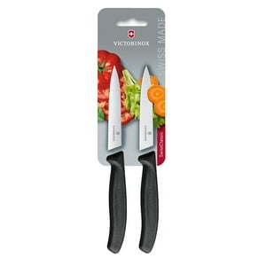 Victorinox - Juego Cuchillos Verdura Negro Hoja 10Cm
