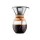 thumbnail image 1 of Cafetera Bodum Pour Over de vidrio de alta temperatura de 1,5 litros con filtro, 1 of 6