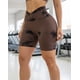 thumbnail image 1 of Calza Corta Mujer Fitness Pretina Cruzada Push Up Tie Dye, 1 of 5