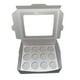 thumbnail image 2 of Caja Con Ventana Para 12 Shot 60ml Cartulina Blanca, 2 of 2