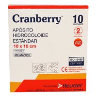 Reutter - Apósito Hidrocoloide Estándar 10X10Cm -1 Caja De 10 Unidades