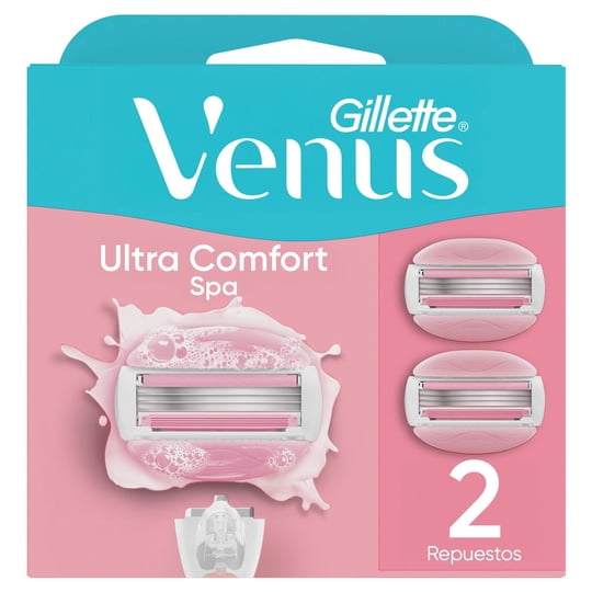 Repuesto Para Máquina De Afeitar Mujer Gillette Venus Spa Con 3 Hojas