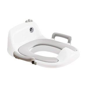 Bothyi - Asiento De Inodoro Desmontable Antideslizante Para Niños Pequeños, Color Gris