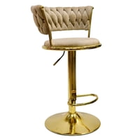 Habita2 Chile - Taburete Queen Ajustable -Beige