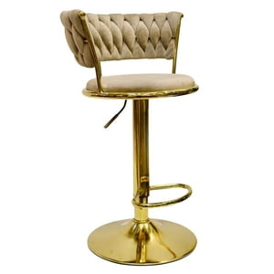 Habita2 Chile - Taburete Queen Ajustable -Beige