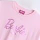 thumbnail image 3 of Polera Manga Larga Niña Logo Frontal Rosado Barbie, 3 of 3