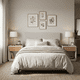 thumbnail image 3 of Set de 2 Veladores Blanco y Madera Acanalado Forli, 3 of 8