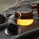 thumbnail image 4 of Taza de té de vidrio con infusor y tapa, taza de té, taza de café de vidrio con mango de madera, taza de café de boca ancha, taza de gran capacidad, 4 of 5