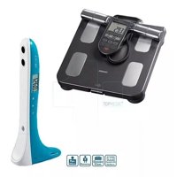 Topmedic - Tallímetro Digital Portátil + Balanza Inteligente