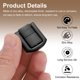 thumbnail image 4 of Uxcell 6 Pcs Pestillo de Trinquete 1" x 0.8" Cierre de Pestillo Mini Broche para Caja de Joyería Caja de Regalo Negro Oscuro, 4 of 6