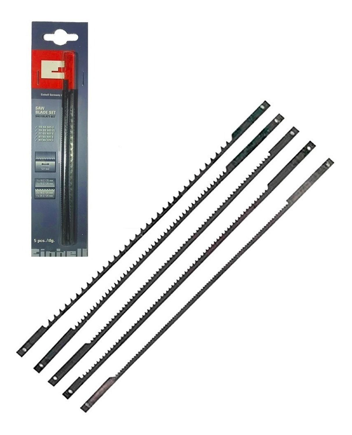 Set 5 Hojas De Repuesto Caladora De Banco Einhell