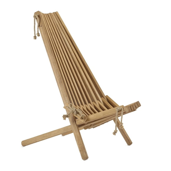 Silla Finlandesa Roble Europeo Aceitado / Silla, Reposera Terraza
