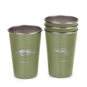 Atakama Outdoor - Set De 4 Vasos Peces Chilenos 480 Ml