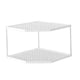 thumbnail image 3 of Estante De Almacenamiento De Cocina, Estante De Esquina, Soporte Para Gabinete De Encimera De Cocina, 2 Niveles, Blanco, 3 of 3
