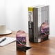 thumbnail image 5 of Twisted Metal Sujetalibros decorativos temáticos, tope para estantería con base antideslizante, uso dual para hogar y oficina - 2 piezas, 5 of 6