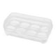 thumbnail image 5 of Caja Organizadora De Almacenamiento De Huevos Estuche De Transporte De Huevos De Viaje Estuche Contenedor De Huevos De Senderismo 8 Rejillas 10.5x19.5x7cm, 5 of 5