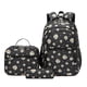 thumbnail image 1 of Daisy Prints School Backpack Set with Lunch Kits Bookbag for Teenager Girls 3pcs SchoolBag for Primary Student Book Bag, 1 of 3