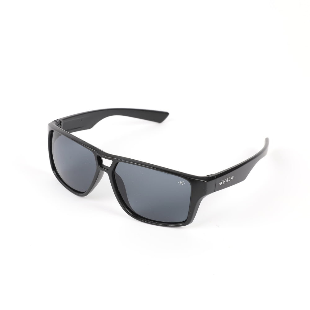 Lentes De Sol Rectangular Negro Uv400