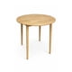 thumbnail image 1 of Mesa de Comedor 80 cm Redonda 4 puestos - Natural, 1 of 3