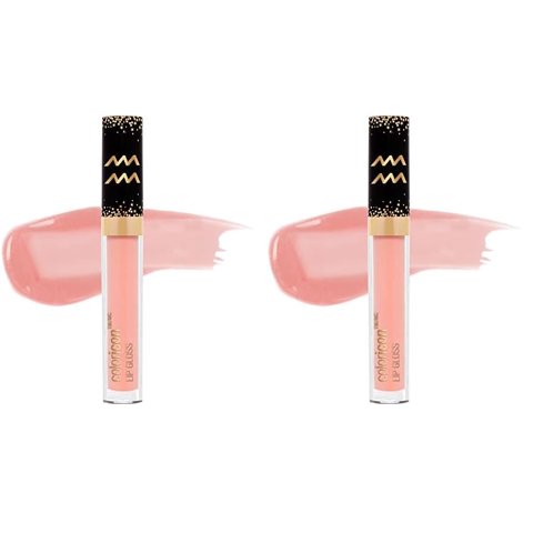 Brillo De Labios Wet N Wild Color Icon Aquarius (681A), Paquete De 2