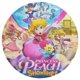thumbnail image 3 of Princesa Peach Alfombra Redonda de Felpa Coral, Antideslizante, No Desprende Pelusas, Lavable y Duradera para Salón, Dormitorio y Habitación de Niños 60cm, 3 of 6