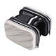 thumbnail image 3 of Bolsa Delantera Para Cuadro De Bicicleta De Carcasa Dura Gran Capacidad Para Llaves Almacenamiento De Herramientas Pequeñas Blanco, 3 of 5
