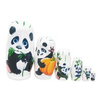 Bothyi - Muñecas Matryoshka Artesanales, Muñecas Rusas De Madera Para Anidar, Para El Hogar, Oficina, Dormitorio