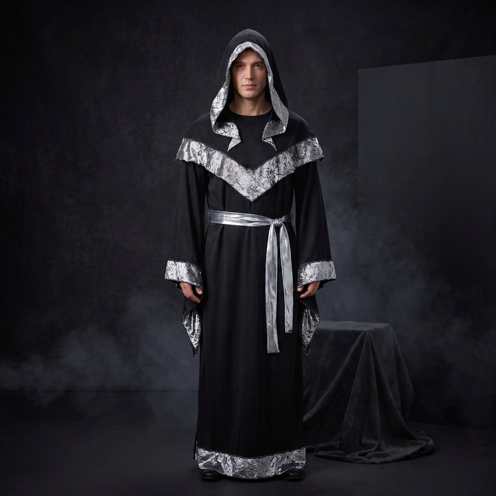 Red Sale - Disfraz Cosplay Mago Medieval Monje