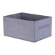 thumbnail image 1 of REGALWOVEN Cubo de Almacenamiento, Contenedor de Almacenamiento con Asas para Estantes de Armario, 1 Cesta de Almacenamiento para Organizar Ropa Gris 15.7x11x7.9", 1 of 7