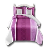 Alonso - Cubrecama Quilt Delgado Con 9 Piezas 2 Plazas 12