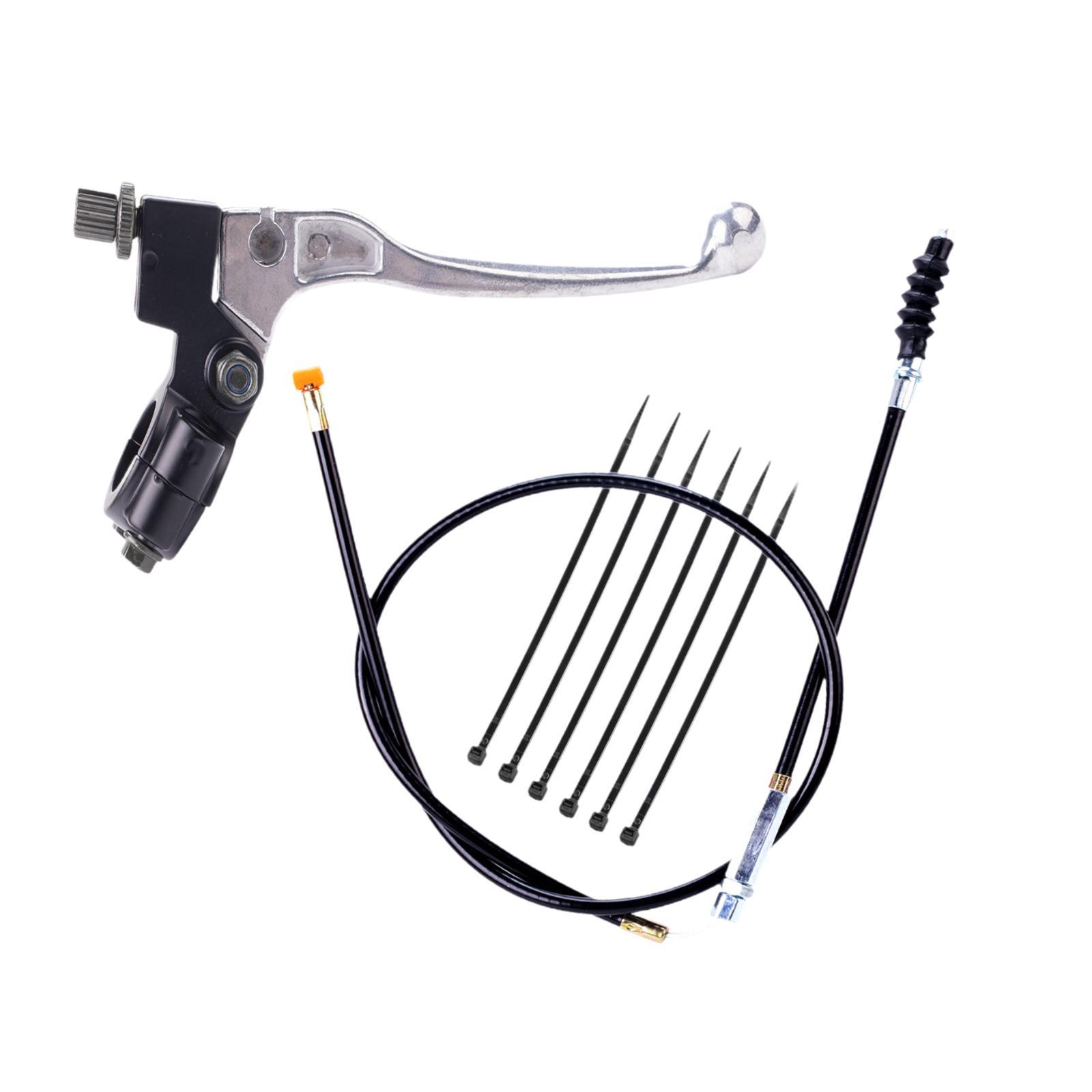 Magideal - Cable De Embrague De Palanca De Embrague De Manillar De 7/8 Pulgadas Con Piezas De Embrague De Ajuste Fácil Instalación Con Carcasa Para Motocicletas Cabeza Amarilla