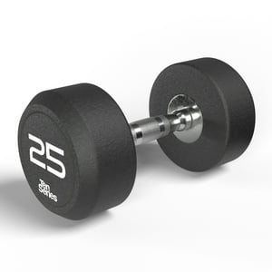 Ten Series - Mancuerna Round Steel 25 Kg