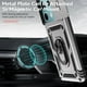 thumbnail image 4 of Estuche GANGXUN para Xiaomi Redmi Note 13 5G, soporte giratorio 360°, estilo mecánico y magnético, 4 of 5