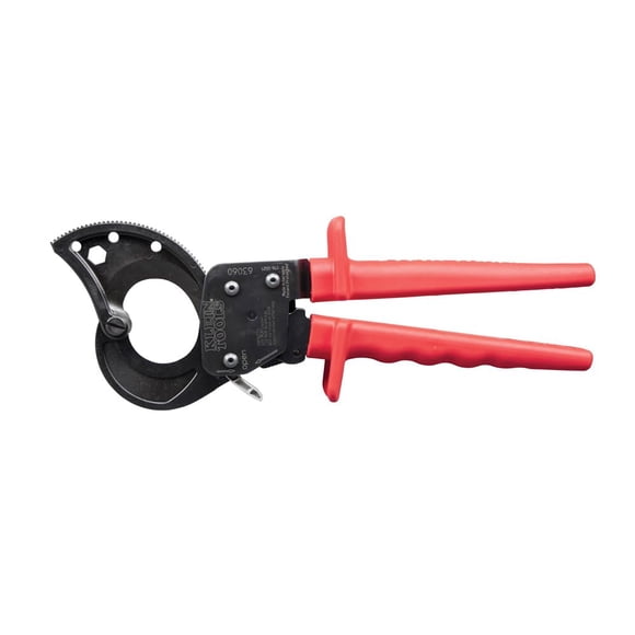 Cortador de cables Klein Tools 63060 con trinquete de alta resistencia, 750 MCM