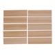 thumbnail image 2 of Paquete De 10 Hojas De Madera De Pino, Formas De Madera En Blanco, Material Para Manualidades De Modelado DIY, 2 of 5