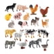 thumbnail image 1 of 19 Uds. Conjunto De Modelos De Animales De Granja, Manualidades Para Decoración De Casa De Juegos, Juguetes Educativos Para Niños, 1 of 5