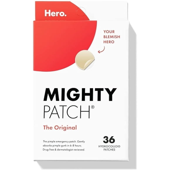 Parche Antiacna Hero Mighty Patch Original 36 Unidades