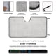 thumbnail image 2 of Acotar Parasol para Parabrisas Delantero Protector Plegable, Visera Solar para Auto Bloquea Rayos UV Mantiene tu Vehículo Fresco 130cm*70cm, 2 of 6