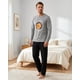 thumbnail image 1 of Pijama Hombre Algodón Estampado Garfield Gris gris S, 1 of 7