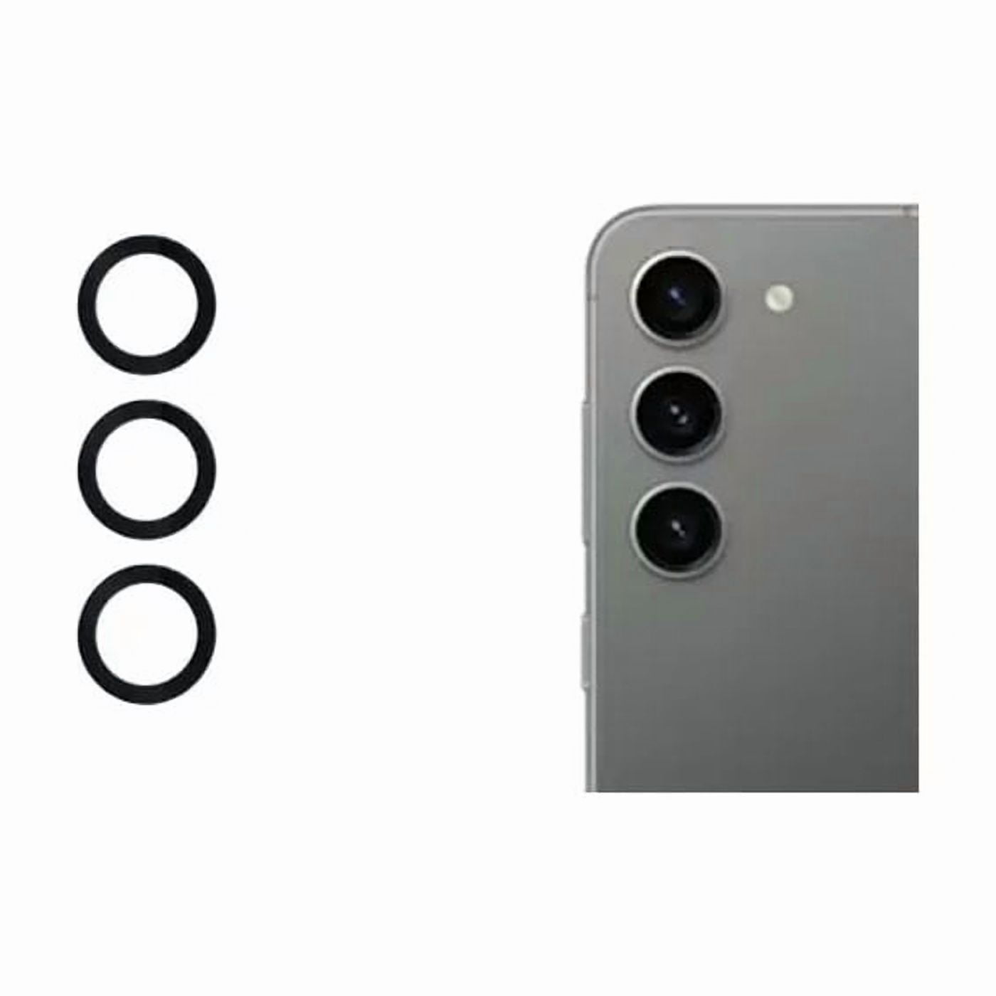 Eon - Vidrio De Camara Trasera Para Samsung S23 / S23 Plus