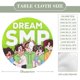 thumbnail image 2 of Dream SMP-theme Fitted Round Tablecloths Elastic Edged Table Covers Waterproof Table Cloth for Kitchen Holiday Party Tables Decor 150cm, 2 of 6