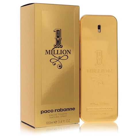 1 Millón De Colonia De Paco Rabanne Eau De Toilette Spray 3.4 Oz